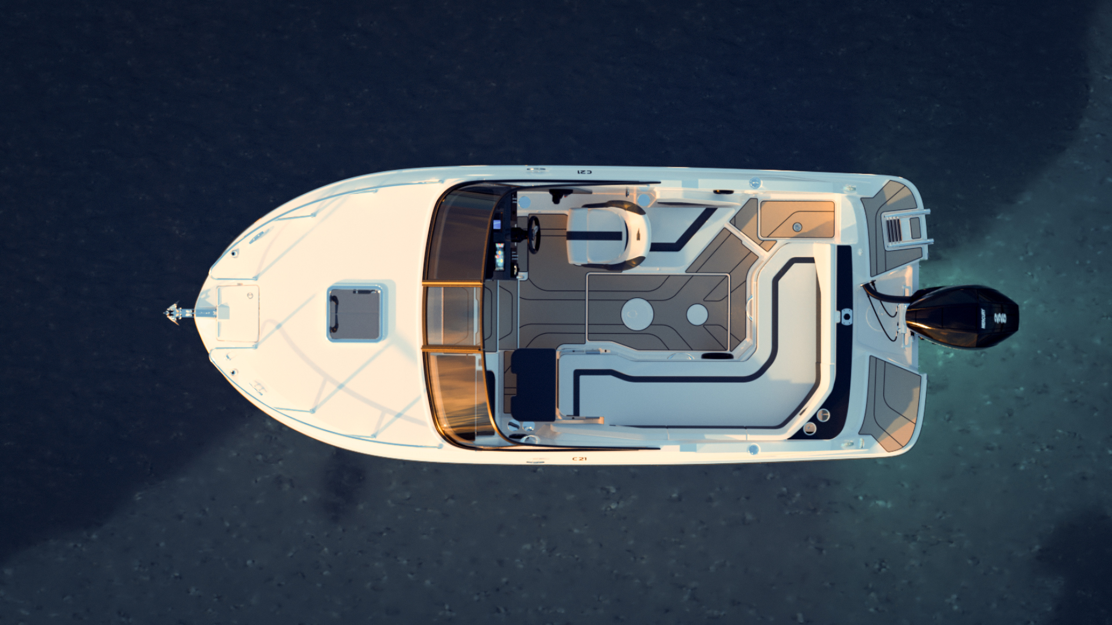 Bayliner C21 OB Cuddy - 0